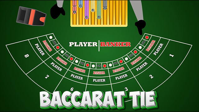 Baccarat Tie