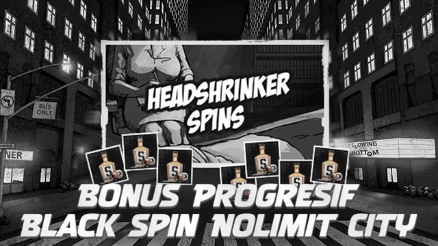 Bonus Progresif Black Spin Nolimit City